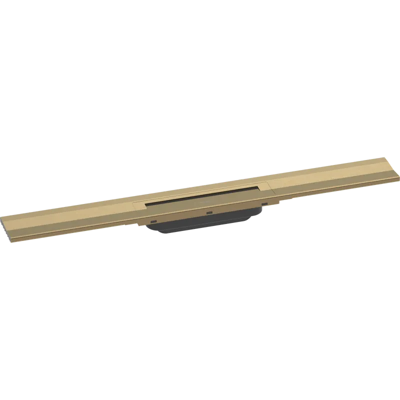Caniveau de douche découpable 70 cm HANSGROHE RainDrain Flex montage mural bronze brossé