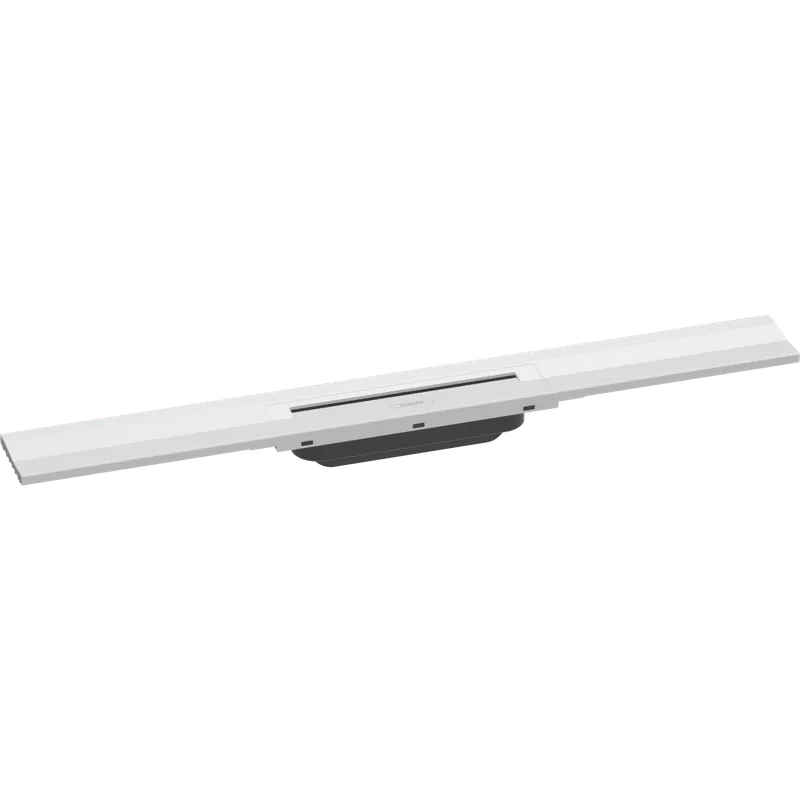Caniveau de douche découpable 70 cm HANSGROHE RainDrain Flex montage mural blanc mat