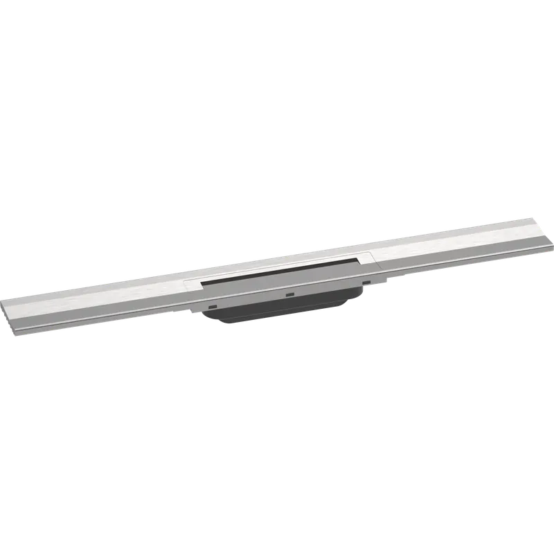 Caniveau de douche découpable 70 cm HANSGROHE RainDrain Flex montage mural acier inox brossé