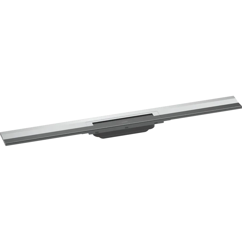 Caniveau de douche découpable 80 cm HANSGROHE RainDrain Flex montage mural chromé
