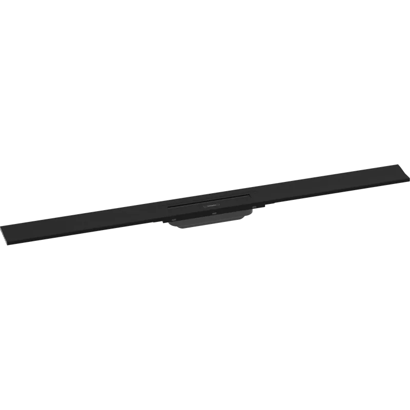 Caniveau de douche découpable 100 cm HANSGROHE RainDrain Flex montage mural noir mat