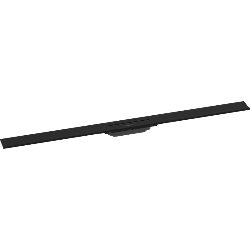 Caniveau de douche découpable 120 cm HANSGROHE RainDrain Flex montage mural noir mat
