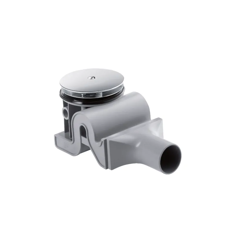 Bonde receveur de douche sortie horizontale HANSGROHE RainDrain 90 XXL chromé