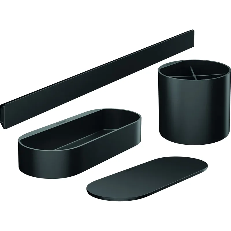 Ensemble de 4 accessoires pour la salle de bains HANSGROHE WallStoris