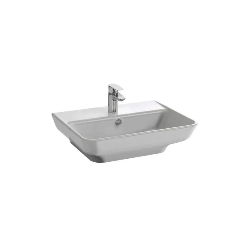 Lave-mains JACOB DELAFON Struktura 45cm meulé Blanc