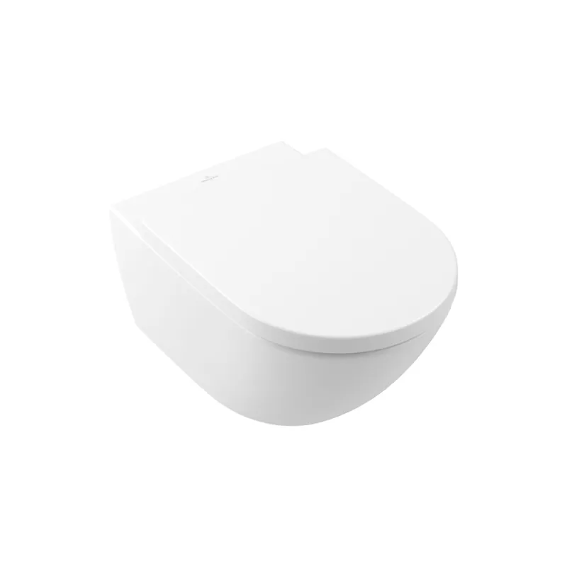 Cuvette WC suspendu sans bride VILLEROY ET BOCH Subway 3.0 avec abattant frein de chute