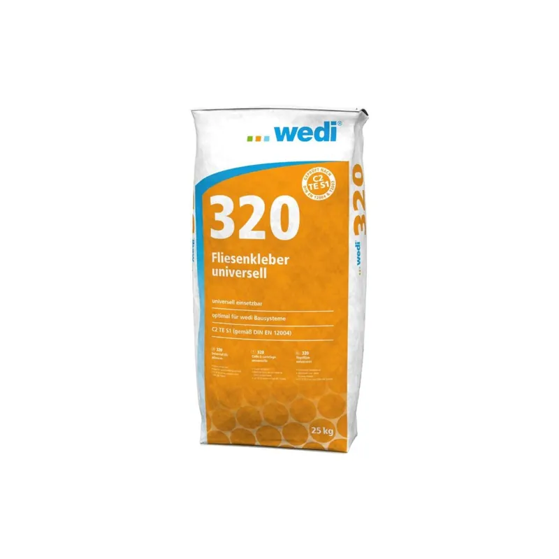 Colle à carrelage universelle WEDI 320 25kg