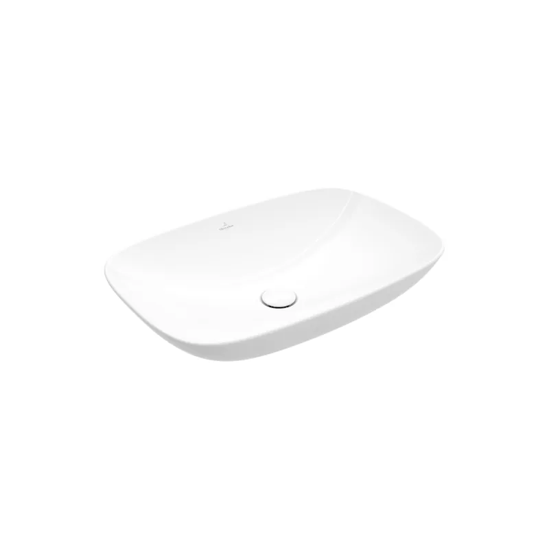 Vasque rectangle à poser VILLEROY ET BOCH Loop & Friends non meulé