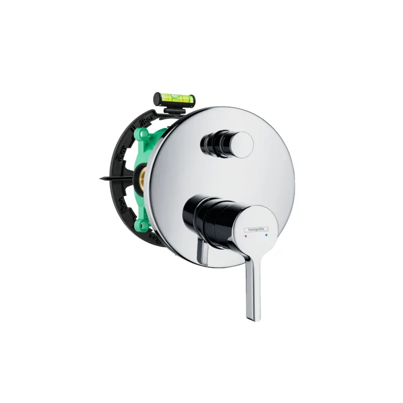 Façade robinet encastré mécanique 2 sorties HANSGROHE Metris S