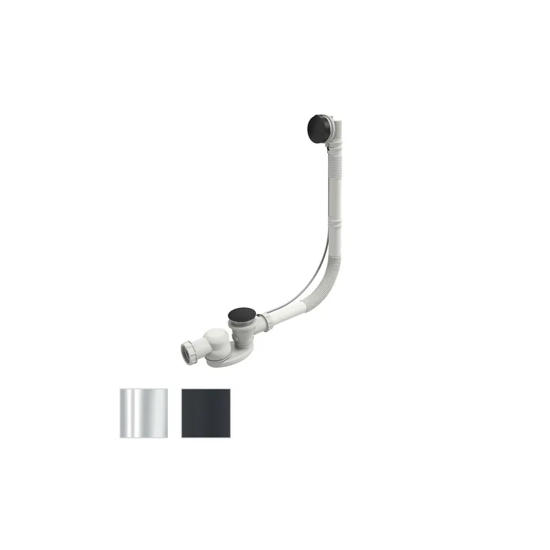 Vidage baignoire extra plat JACOB DELAFON câble long (1m)