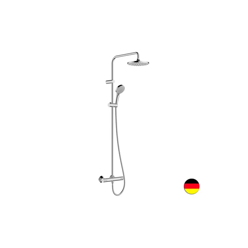 Colonne de douche thermostatique HANSGROHE Vernis Blend 200 EcoSmart