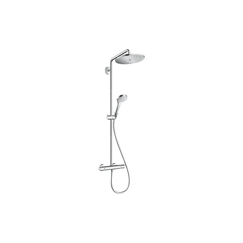 Colonne de douche thermostatique HANSGROHE Croma Select S 280 EcoSmart chromé