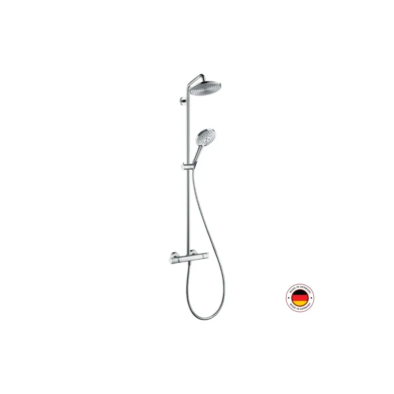 Colonne de douche thermostatique HANSGROHE Raidance S EcoSmart, chromé