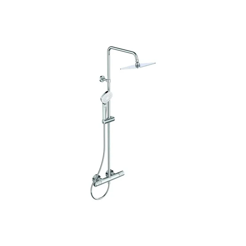 Colonne douche thermostatique IDEAL STANDARD Ceratherm T100, douchette Evo Diamant