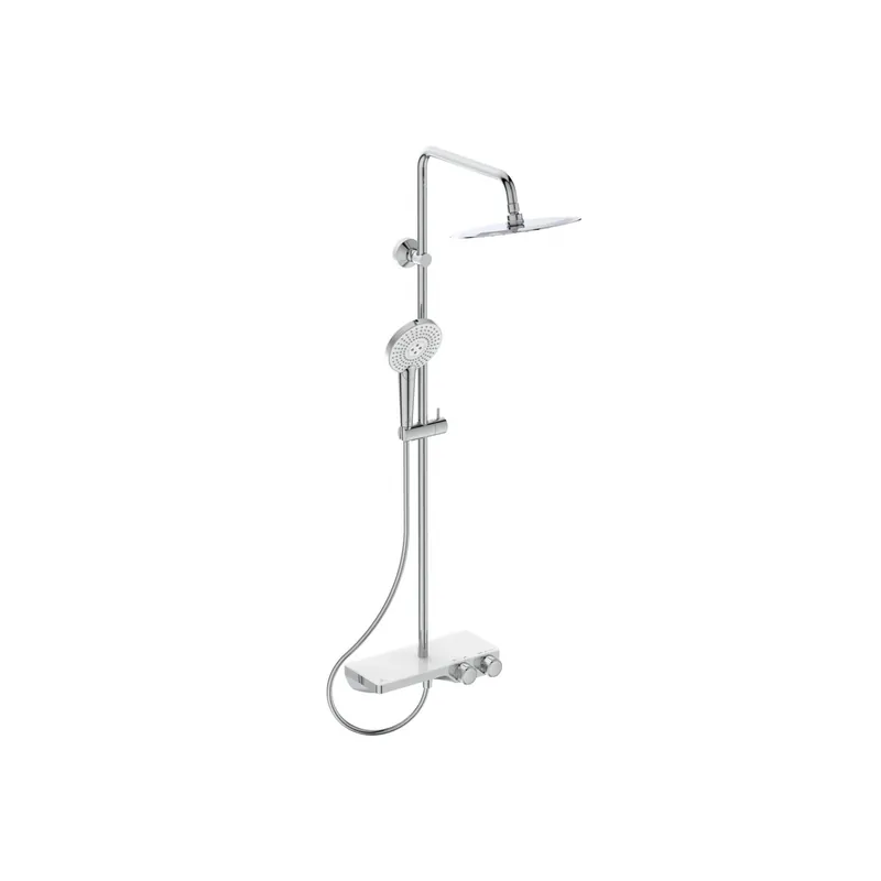 Colonne douche thermostatique IDEAL STANDARD douchette ronde Ceratherm S200