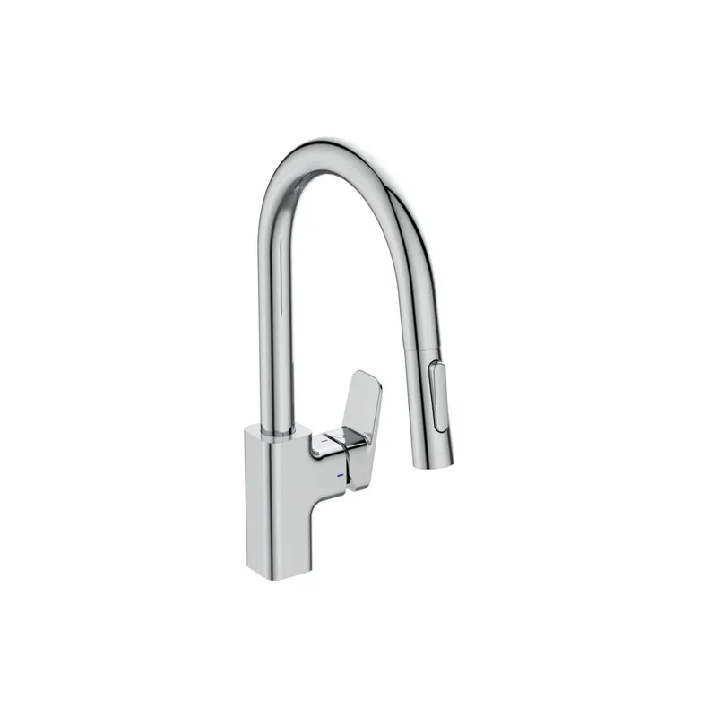 Robinet cuisine IDEAL STANDARD Blue Start douchette extractible