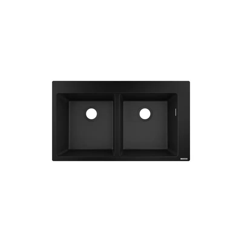 Evier à encastrer 2 bacs HANSGROHE S51