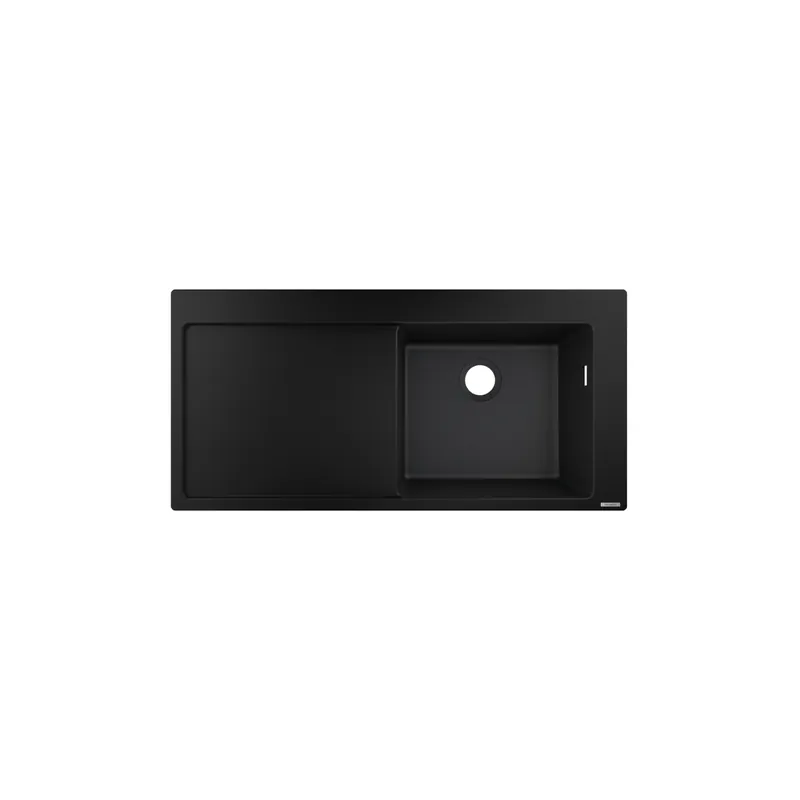 Evier à encastrer 1 bac HANSGROHE S51 450 égouttoir
