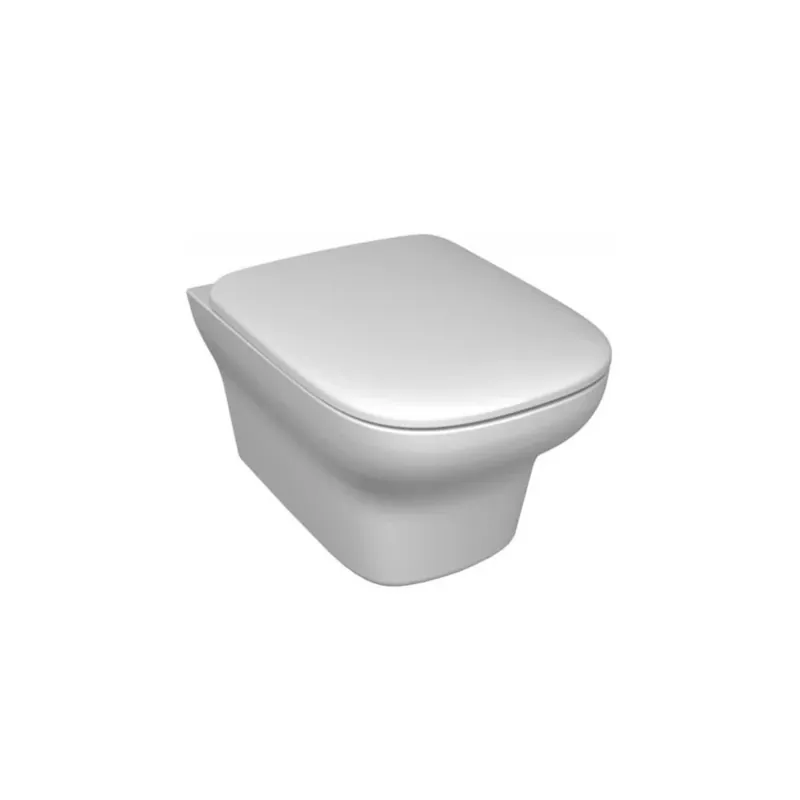 Cuvette WC suspendu sans bride JACOB DELAFON Vox avec abattant frein de chute extra-plat déclipsable