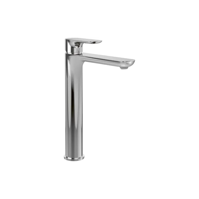 Mitigeur lavabo surélevé VILLEROY ET BOCH O.novo avec vidage Push Open chrome