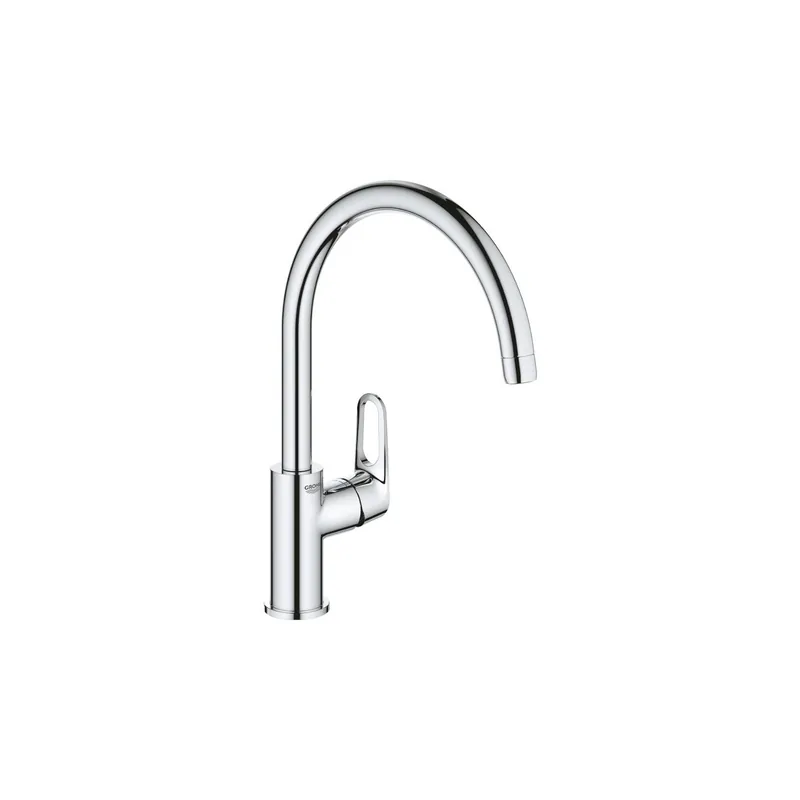 Robinet de cuisine bec de cygne GROHE Quickfix Start Flow