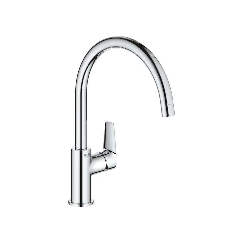 Robinet de cuisine monocommande GROHE Quickfix StartEdge chromé