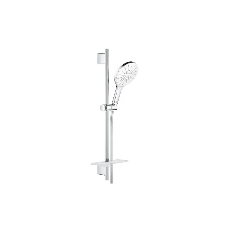 Pommeau de douche GROHE Quickfix Vitalio Smartactive 150 3 jets avec barre et tablette