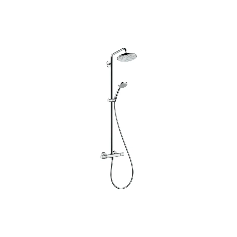 Colonne de douche thermostatique HANSGROHE Croma 220 chromé