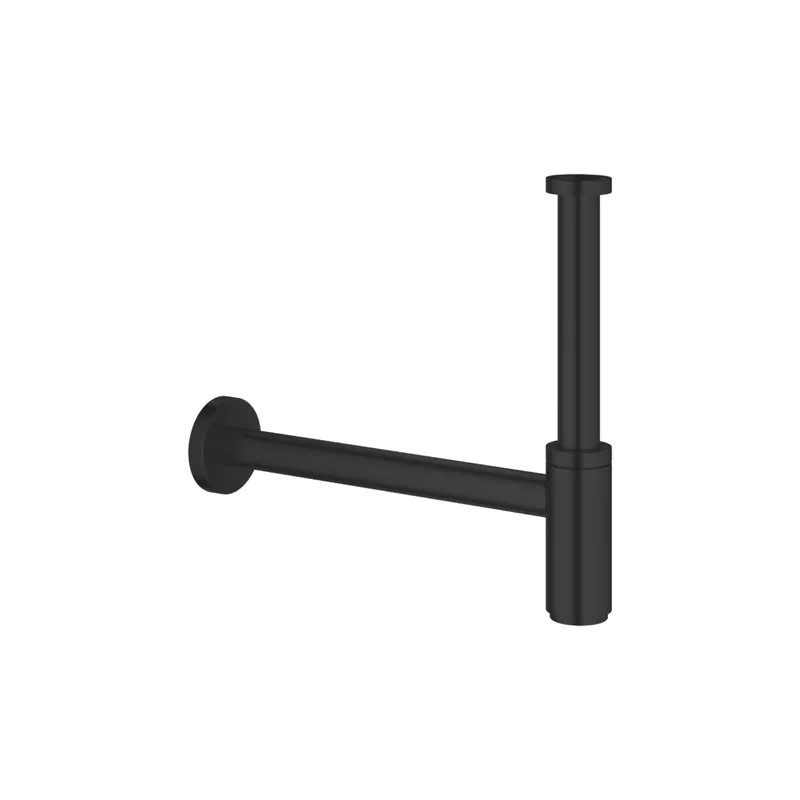Siphon de lavabo GROHE noir mat