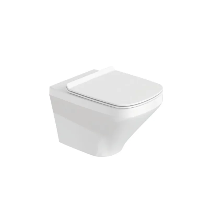 Cuvette WC suspendu sans bride DURAVIT DuraStyle avec abattant frein de chute déclipsable