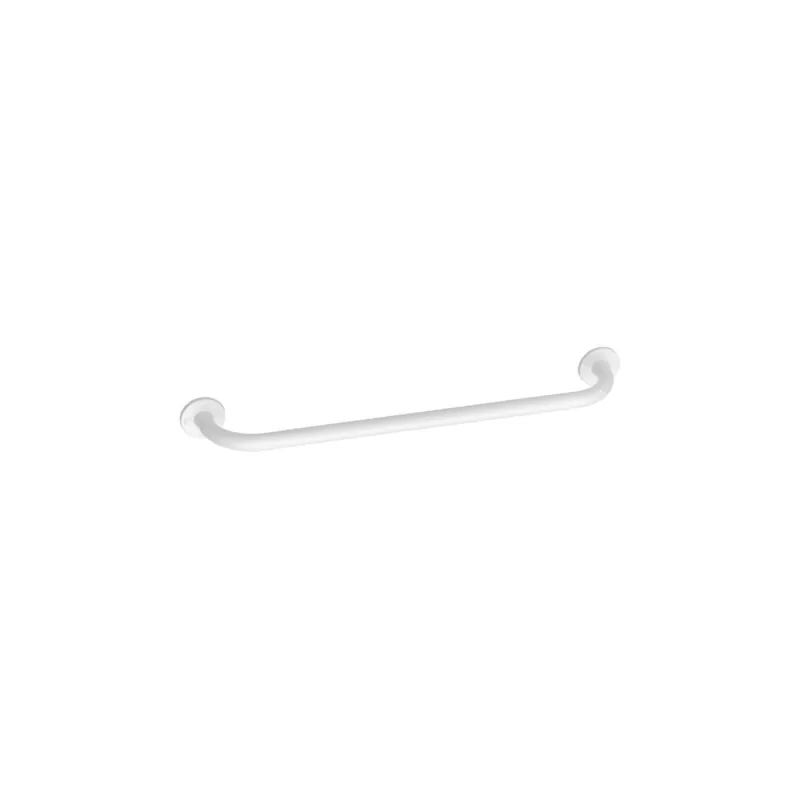 Barre de maintien droite PMR PELLET Essentiel acier époxy 60 cm blanc