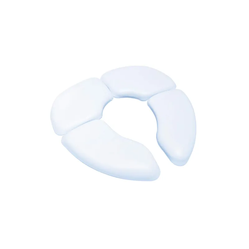 Réducteur de toilette pliant PELLET avec sacoche blanc pour enfant