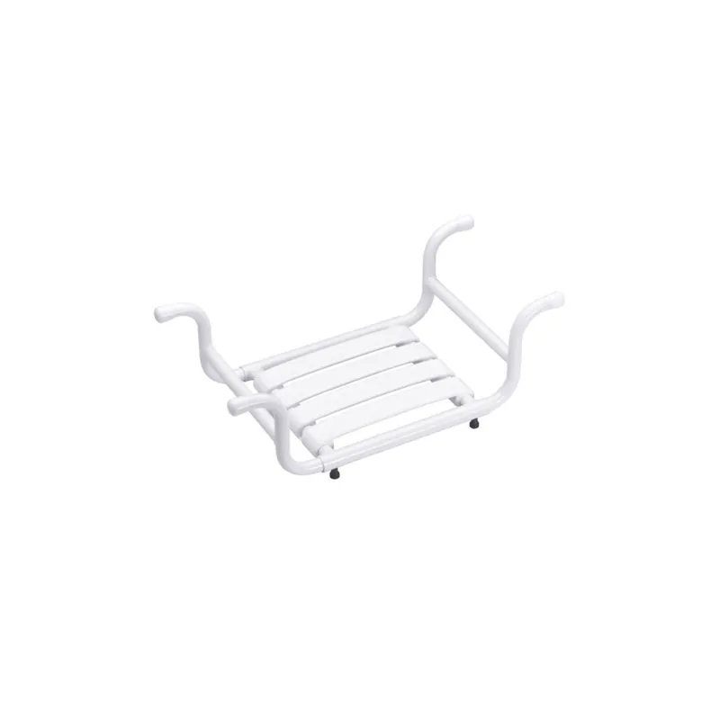 Siège de baignoire PMR PELLET aluminium époxy blanc
