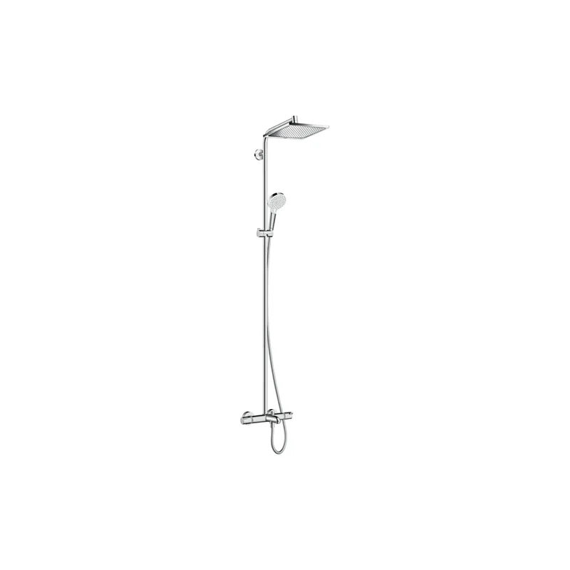 Colonne bain douche thermostatique HANSGROHE Crometta E 240 chromé