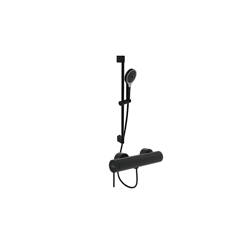 Mitigeur mécanique douche VILLEROY ET BOCH Loop & Friends + Ensemble de douche VILLEROY ET BOCH Verve Showers 3 jets