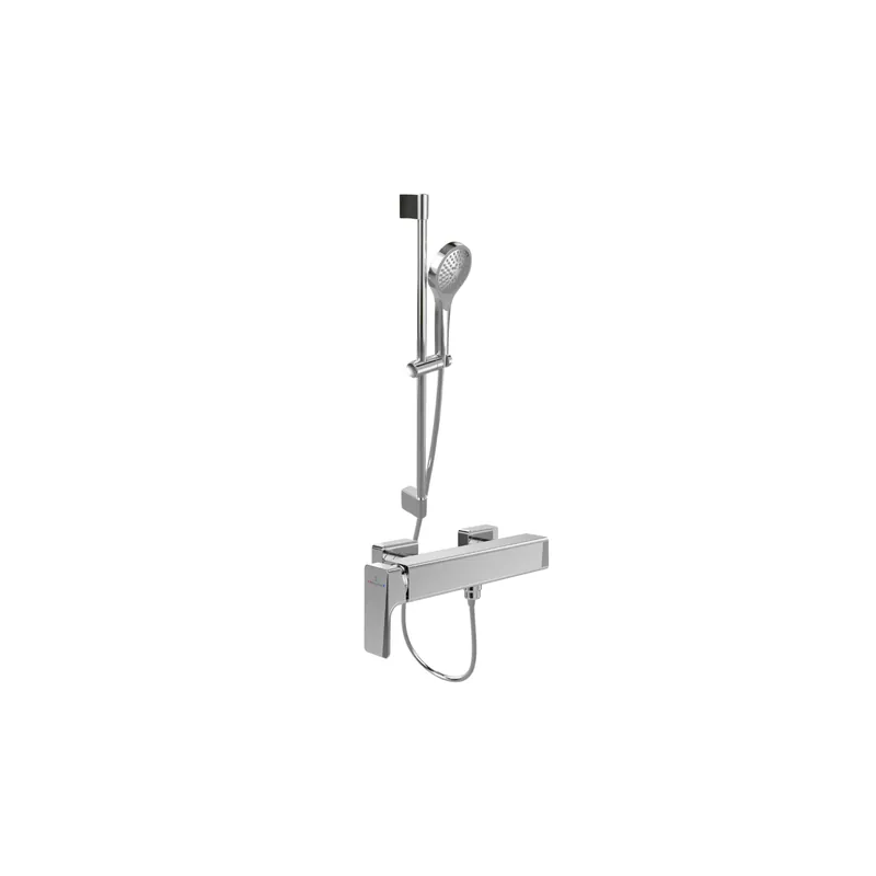Mitigeur mécanique douche VILLEROY ET BOCH Subway 3.0 + Ensemble de douche VILLEROY ET BOCH Verve Showers 3 jets