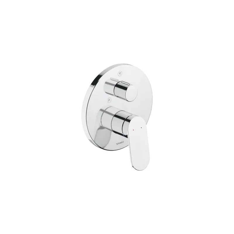 Façade robinet encastré mécanique 2 sorties DURAVIT WAVE