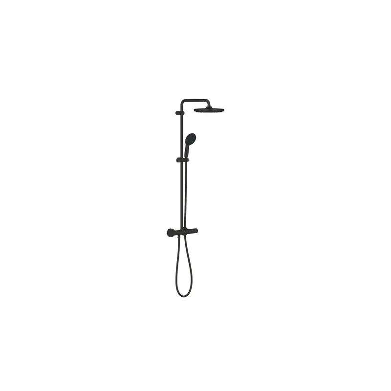 Colonne de douche thermostatique GROHE Vitalio Start 250 noire
