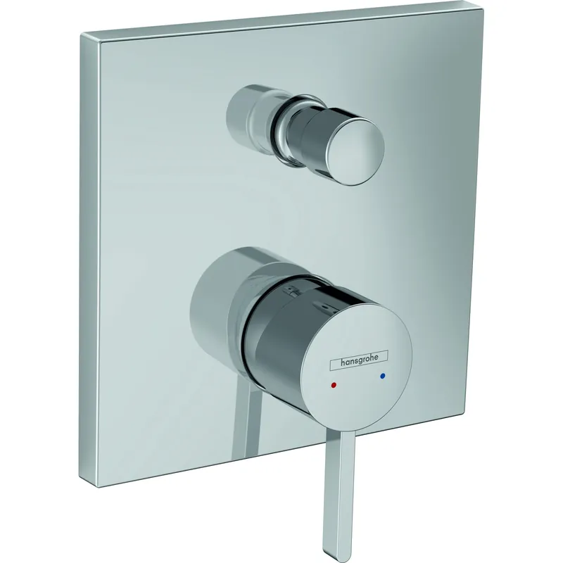 Façade robinet encastré mécanique 2 sorties HANSGROHE Finoris