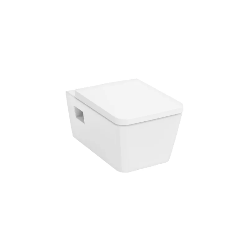 Cuvette WC suspendu sans bride HANSGROHE EluPura Original Q avec abattant