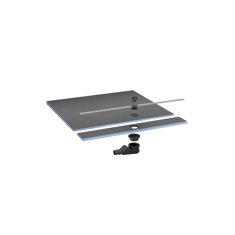 Receveur de douche à carreler WEDI Fundo Flex - Plancher béton
