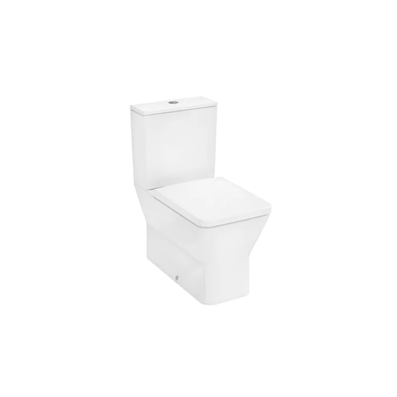 WC à poser sans bride sortie universelle HANSGROHE Elupura Original Q avec abattant
