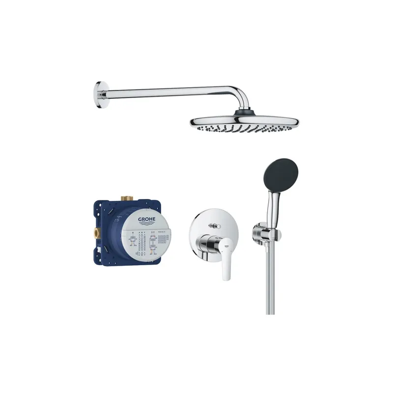 Colonne de douche encastrée mécanique GROHE Vitalio Start Chromé