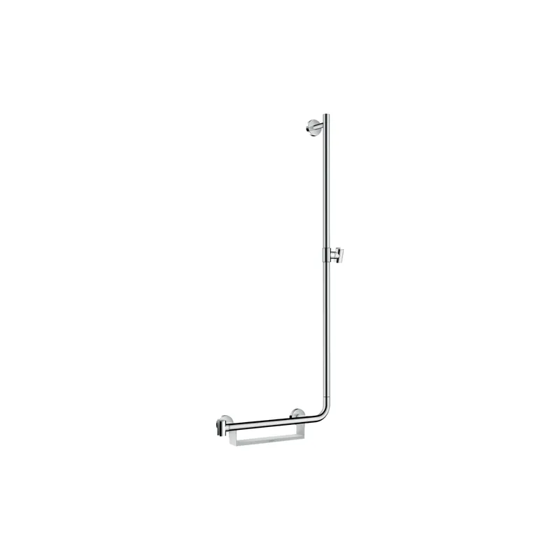 Barre de douche PMR HANSGROHE Unica 110 cm chromé