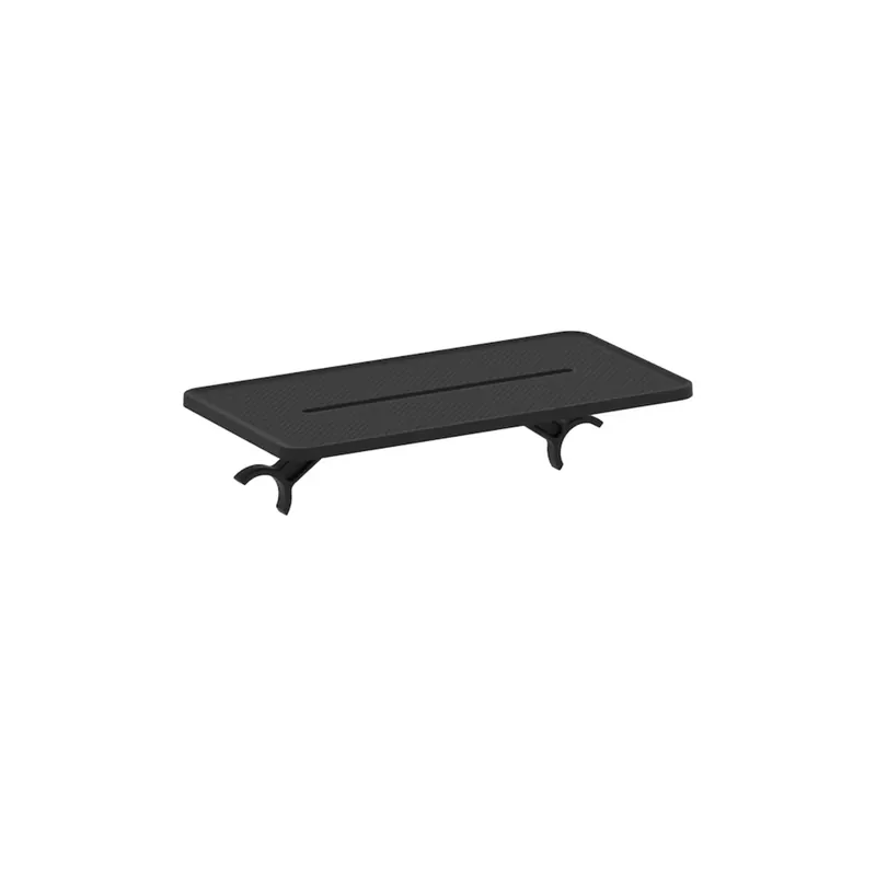 Tablette de douche JACOB DELAFON installation sur mitigeur de douche noir mat