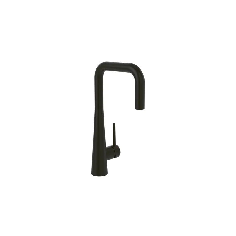 Robinet de cuisine avec douchette VILLEROY & BOCH Konic noir mat