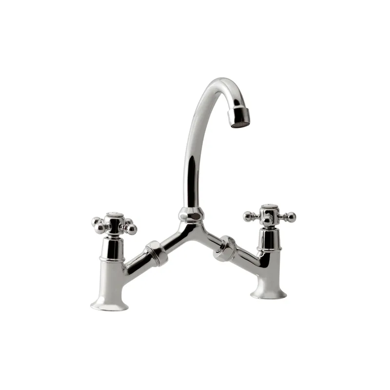 Mélangeur à pont PAINI Tiffany Chromé lavabo ou cuisine