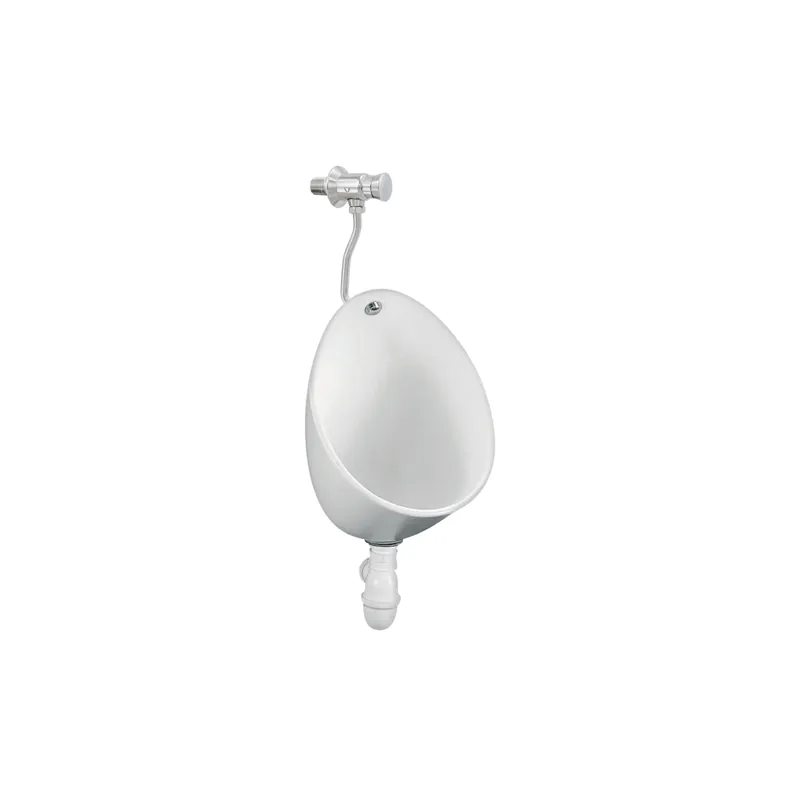 Pack urinoir JACOB DELAFON Coquille + robinet temporisé encastré