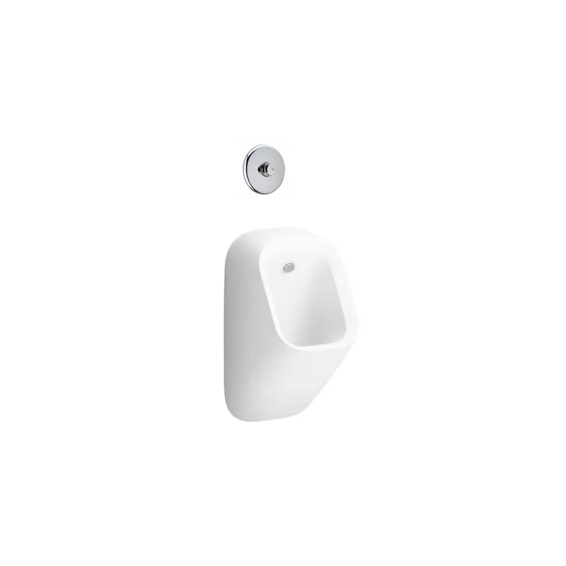 Pack urinoir JACOB DELAFON Struktura blanc + robinet temporisé encasté + kit d‘alimentation