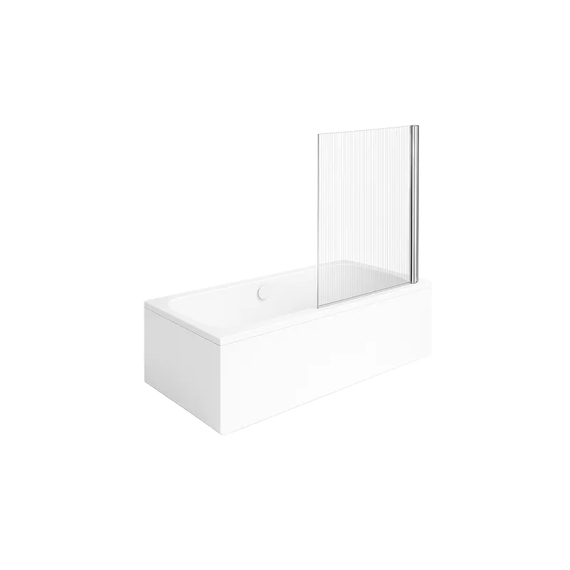 Baignoire droite VILLEROY & BOCH Architectura + Pare bain AURYS Raywall